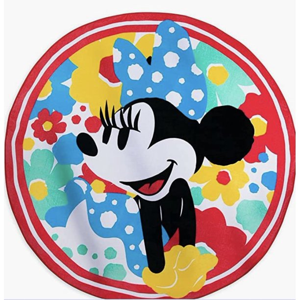 Disney Store Minnie Mouse Deluxe Beach Towel