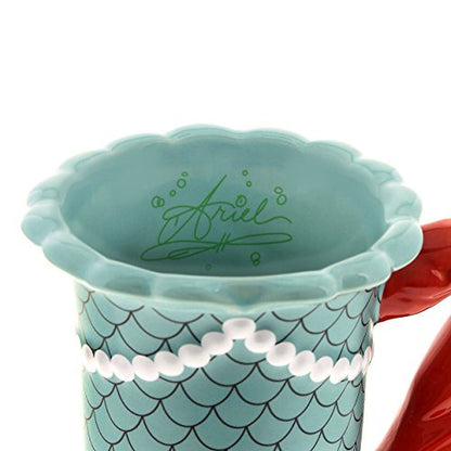 Disney Parks Ariel Little Mermaid Dress Ceramic Mug